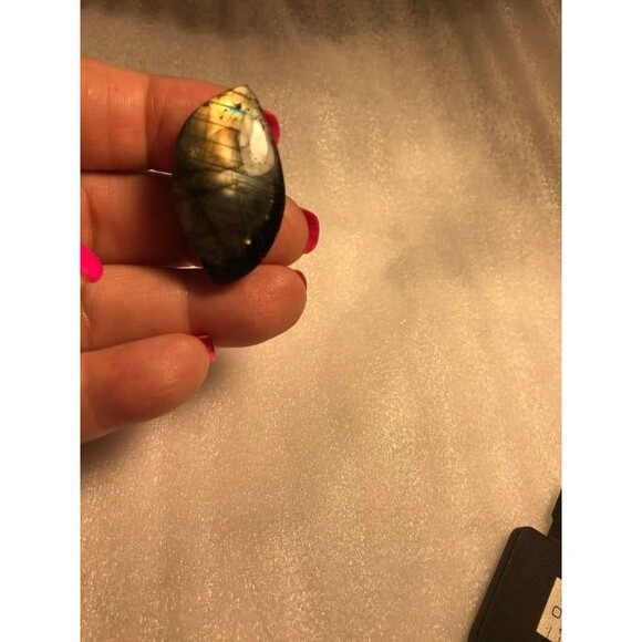 Labradorite Cabochon Lot - 5 cabs #2 - Picture 5 of 8